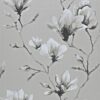 Momentum Wallcoverings 03 by Harlequin Wallpaper- Lotus in Silver