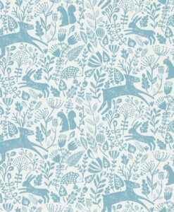 Kalda wallpaper from the Levande Collection by Scion in Cobalt