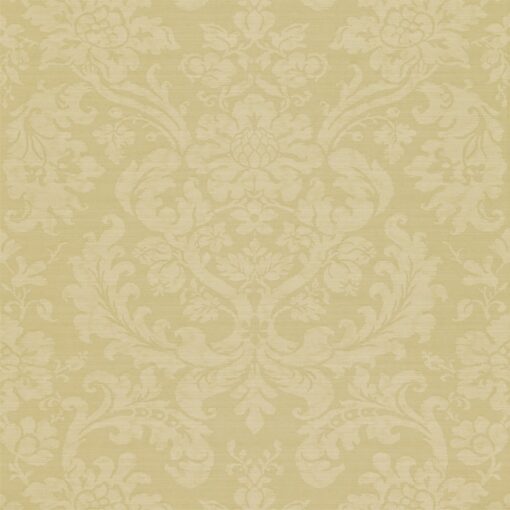 Tours damask wallpaper by Zophany in Silver