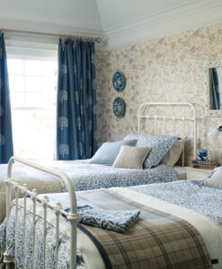 Jasmine Wallpaper in a bedroom