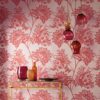 Bavero Wallpaper from the Zapara Collection by Harlequin Close up