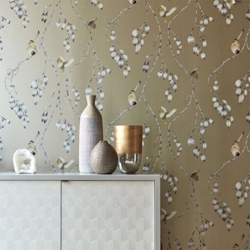 Iyanu Wallpaper from the Zapara Collection Close UP
