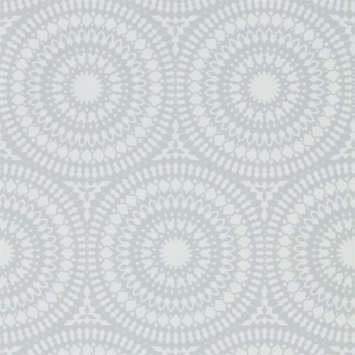 Cadencia Wallpaper from the Paloma Collection in Silver