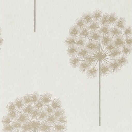 Amity wallpaper from the Paloma Collection in Linen and Chalk