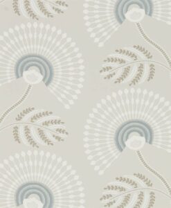HPUT111910 Louella wallpaper in Seaglass and Pearl