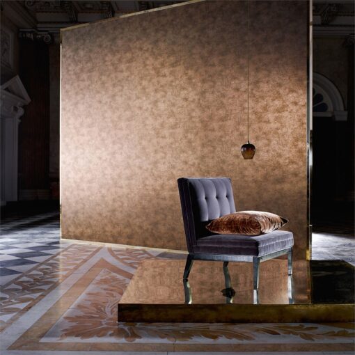 Metallo Wallpaper from the Phaedra Collection by Zophany