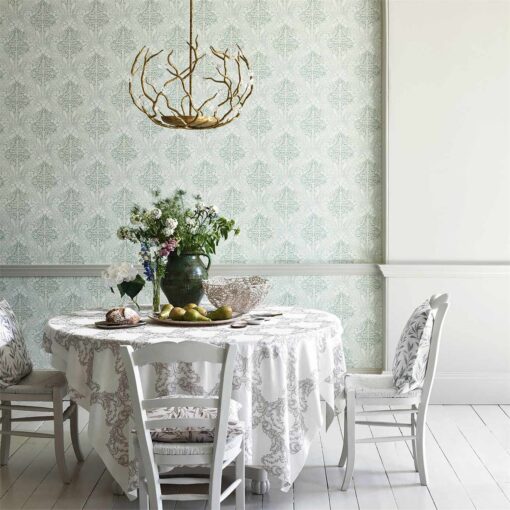 Lerena Wallpaper from the Chiswick Grove Collection by Sanderson Home