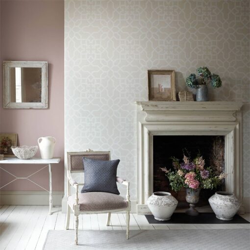 Mawton Wallpaper from the Chiswick Grove Collection by Sanderson