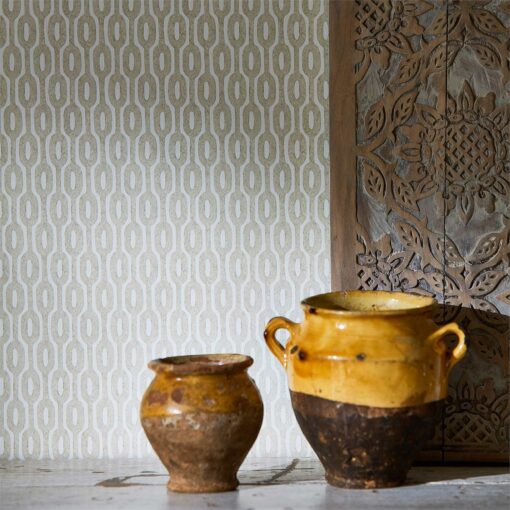 Hemp wallpaper from The Potting Room Collection by Harlequin Wallpaper