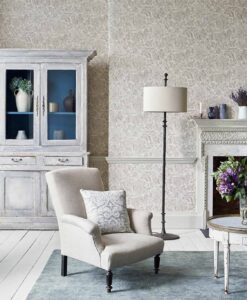 Thackeray Wallpaper from the Chiswick Grove Collection by Sanderson