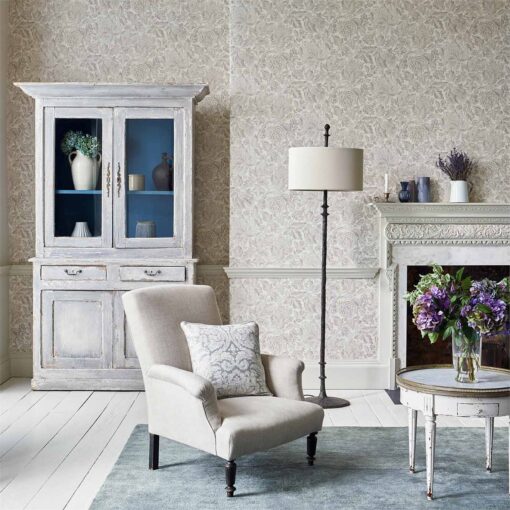 Thackeray Wallpaper from the Chiswick Grove Collection by Sanderson
