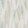 Vertices Wallpaper from the Entity Collection in Teal & Stone