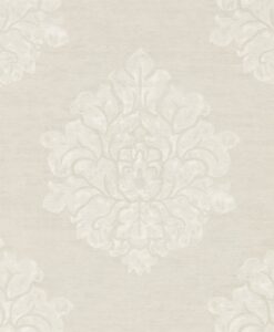 Laurie Wallpaper from Waterperry Wallpapers in Ivory