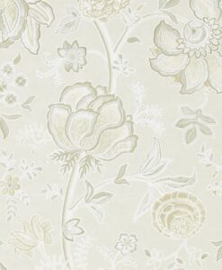 Shalimar Wallpaper from The Art of the Garden Collection in Ivory & Stone