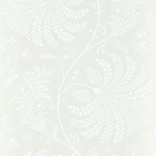 Mapperton Wallpaper from The Art of the Garden Collection in Chalk