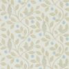 Damson Tree Wallpaper from The Potting Room Collection in Denim & Barley