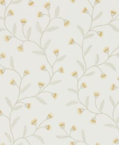 Everly Wallpaper from The Potting Room Collection in Barley