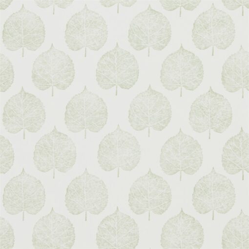 Lyme Leaf wallpaper from The Potting Room Collection in Celadon