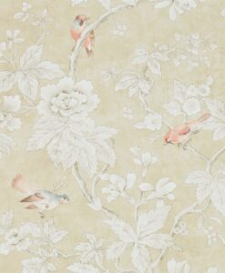 Chiswick Grove wallpaper by Sanderson Home in Gold