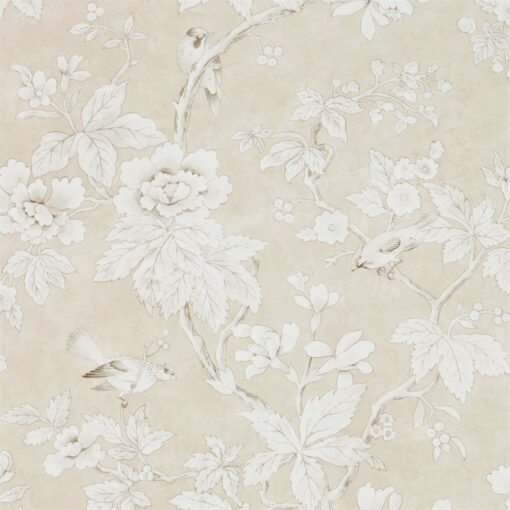 Chiswick Grove wallpaper by Sanderson Home in Linen