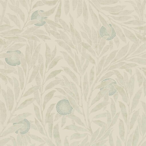 Orange Tree Wallpaper from the Chiswick Grove Collection by Sanderson Home in Willow