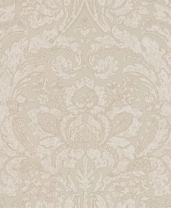 Courtney Wallpaper from the Chiswick Grove Collection by Sanderson Home in Stone