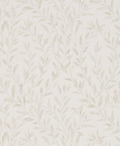 Osier Wallpaper from the Chiswick Grove collection by Sanderson Home in Ivory and Stone
