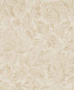 Thackeray Wallpaper from the Chiswick Grove Collection by Sanderson in Sepia