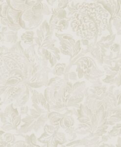Thackeray Wallpaper from the Chiswick Grove Collection by Sanderson in Ivory