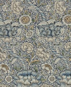 Wandle Wallpaper from Morris & Co in Blue & Stone