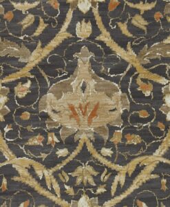 Montreal Wallpaper from the Archive IV collection by Morris & Co in Charcoal & Bronze
