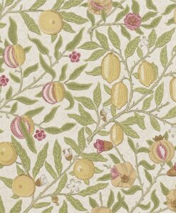 Fruit Wallpaper from the Craftsman Wallpapers by Morris & Co.
