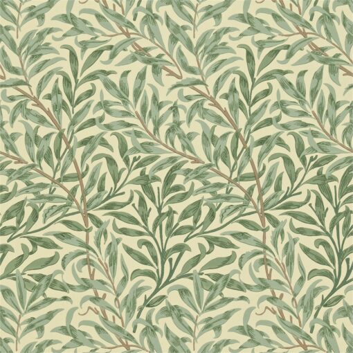 Willow Boughs wallpaper from the Craftsman Wallpapers by Morris & Co. in green