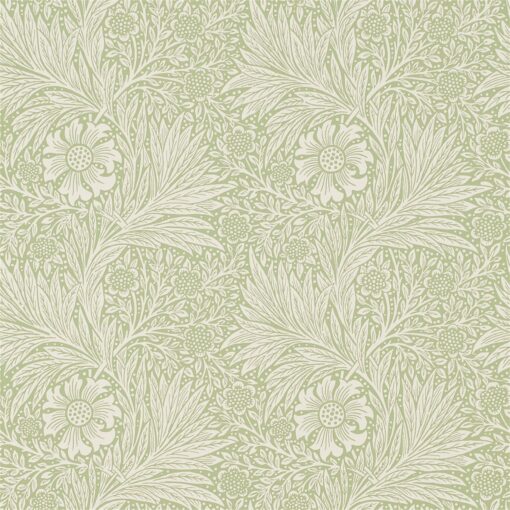 Marigold Wallpaper from The Craftsman Wallpapers by Morris & Co. in Artichoke