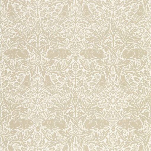 Pure Brer Rabbit Wallpaper by Morris & Co. in Linen