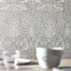 Pure Dove and Rose wallpaper from Morris & Co.'s Pure North Collection