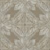 Medevi Mirror Wallpaper from the Phaedra Collection by Zophany in Antique Silver