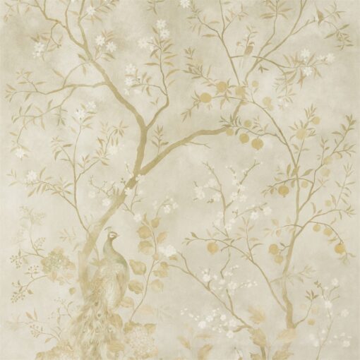 Rotherby Wallpaper from the Kempshott Collection by Zophany in Old Gold