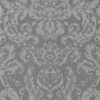 Brocatello Wallpaper from the Damask Wallpapers Collection by Zophany in Logwood Grey