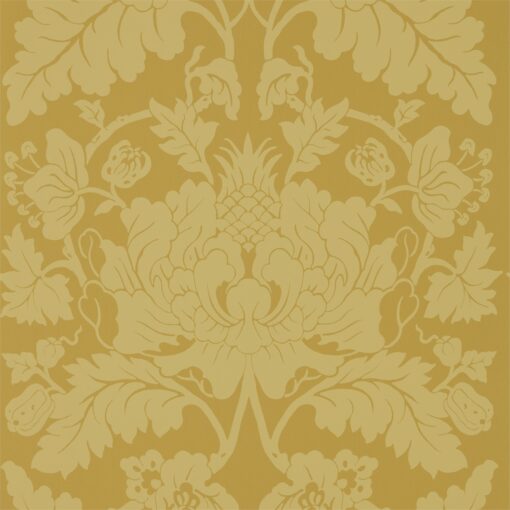 Villandry Wallpaper from the Damask Wallpaper Collection by Zophany in Tigers Eye