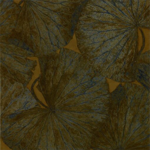 Taisho Lotus Wallpaper from The Must Collection by Zophany in Tiger Eyes