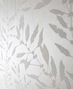 Close up of Chaconia Shimmer Wallpaper from the Anthozoa Collection by Harlequin