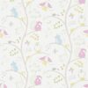 Going Batty Wallpaper by Sanderson in Pink & Blue