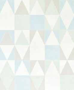 109-02 Alice wallpaper by Majvillan in Turqouise pattern