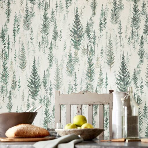 Juniper Pine Wallpaper - close