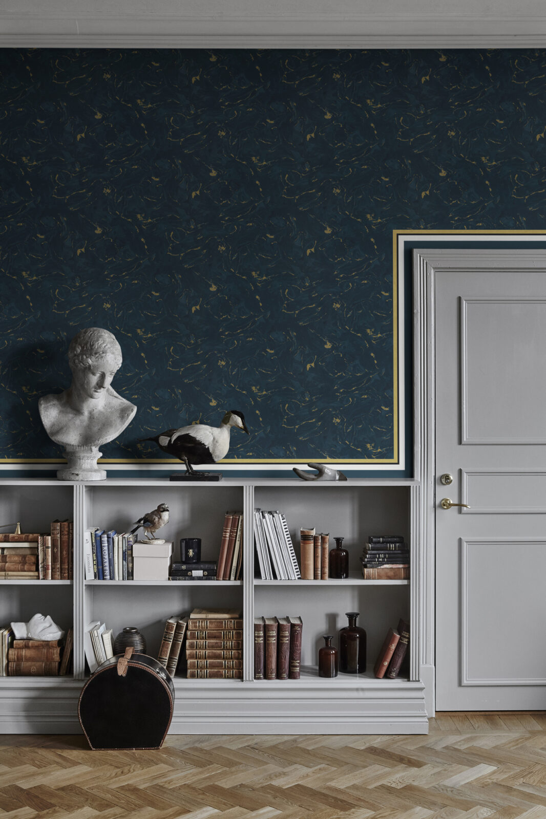 Marion Wallpaper Sample - Silk Interiors Wallpaper Australia