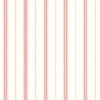 Nils striped wallpaper in Light Red