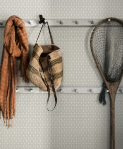 a net and a bag on a hook