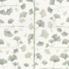 Ginkgo Wallpaper in Light Green by Sandberg