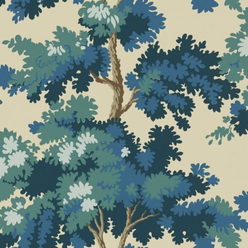 a wallpaper with trees and leaves